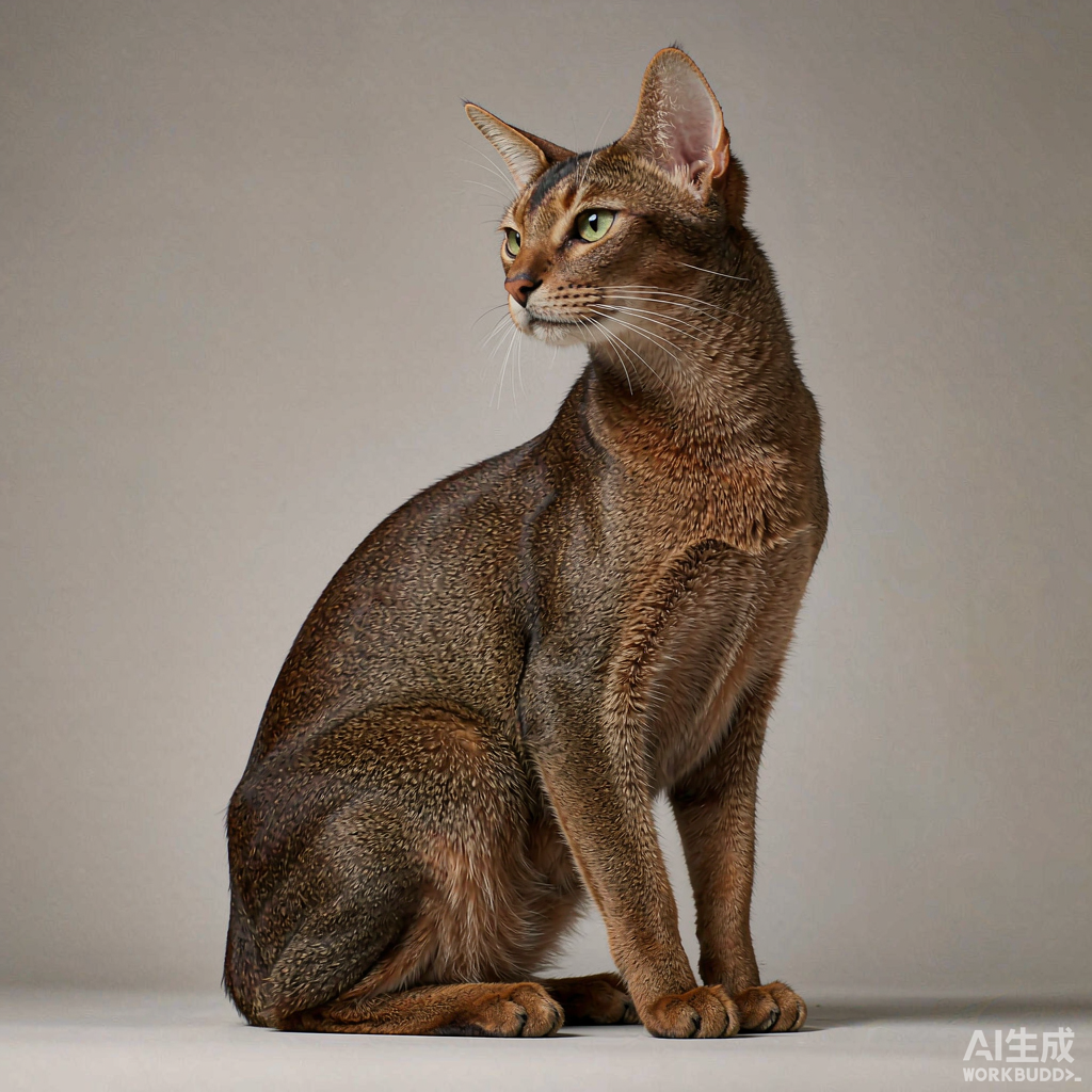 阿比西尼亚猫：像小狗的活泼短毛猫