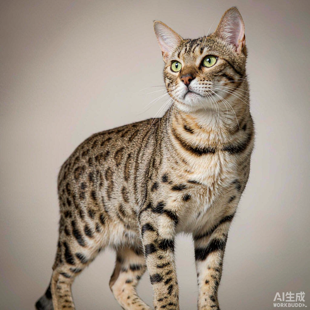 孟加拉豹猫：家猫里的 wild 花纹