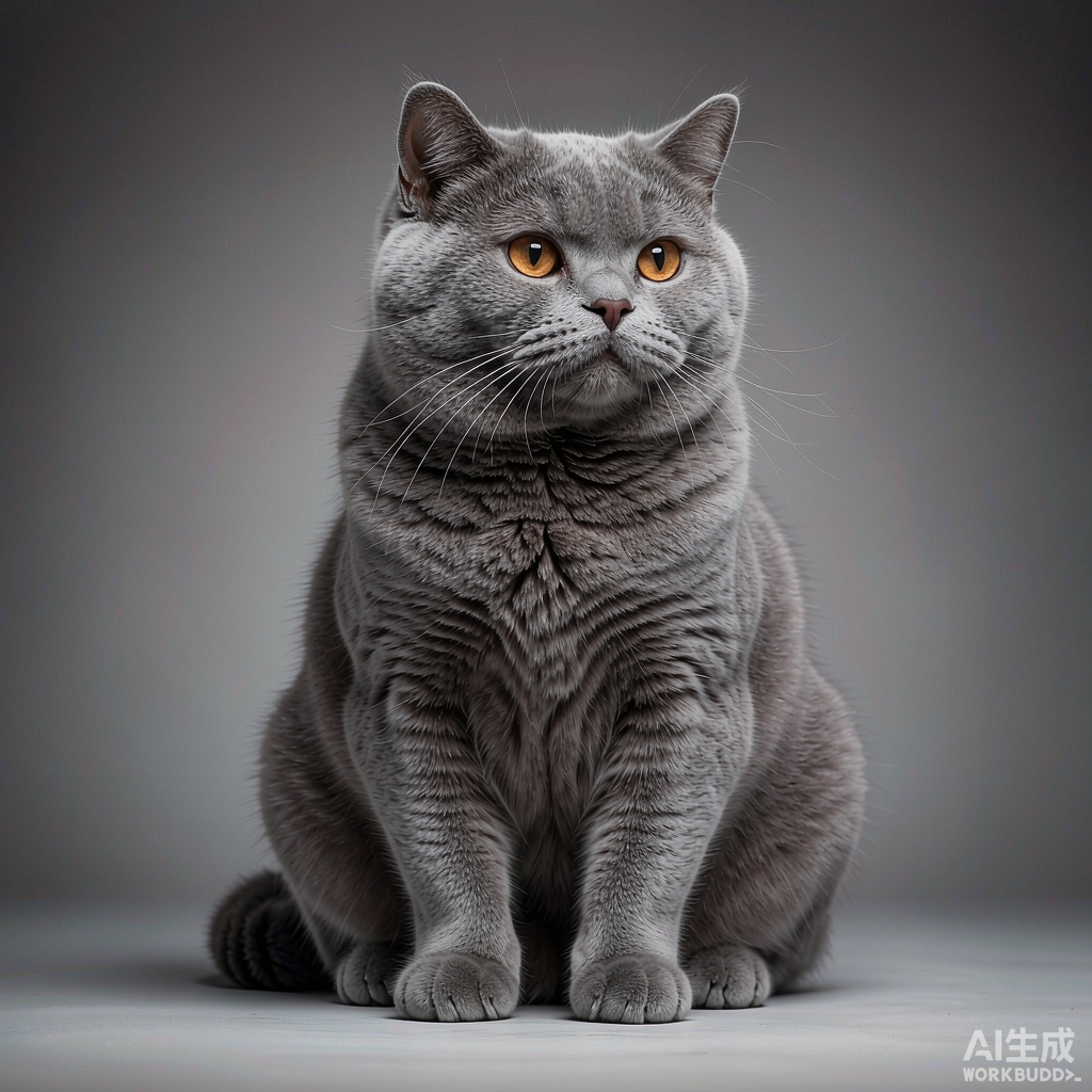 英国短毛猫：圆脸慵懒的省心家猫