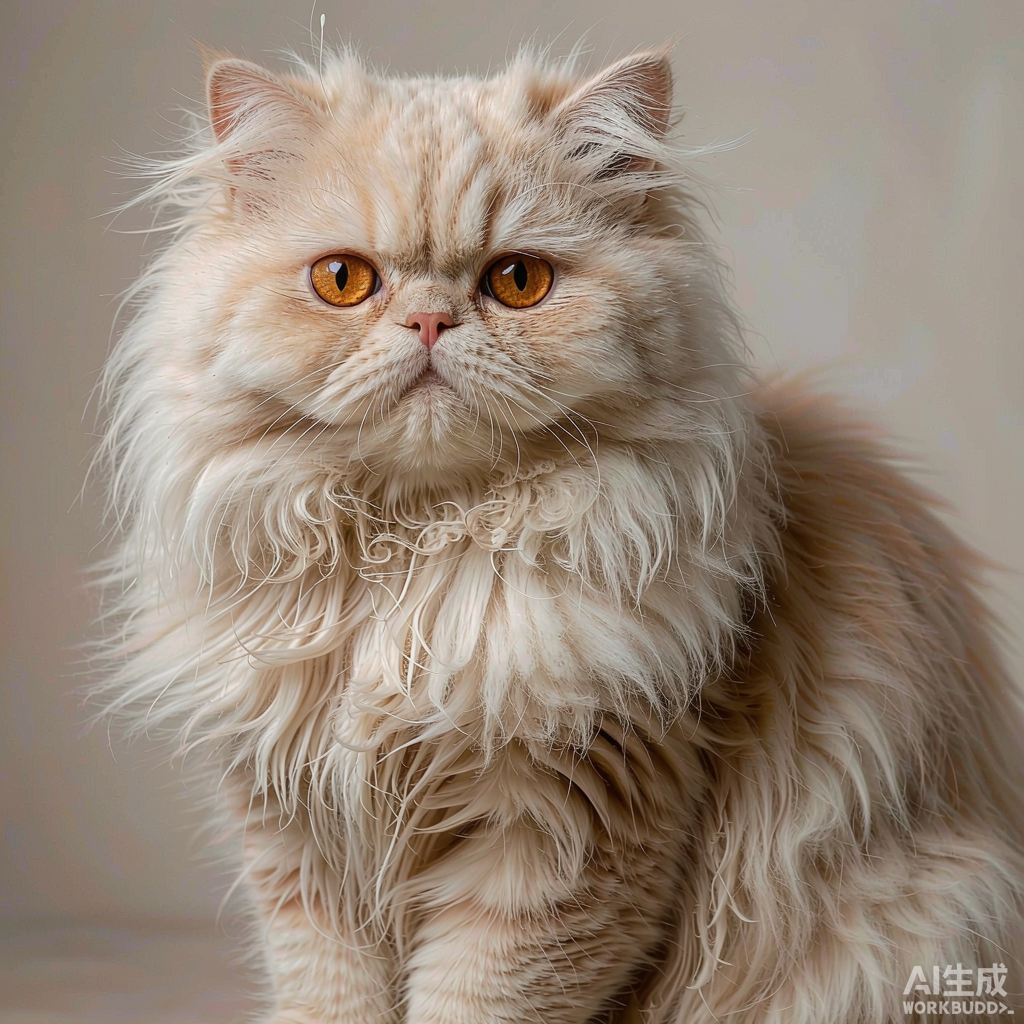 波斯猫：长毛扁脸的优雅贵族