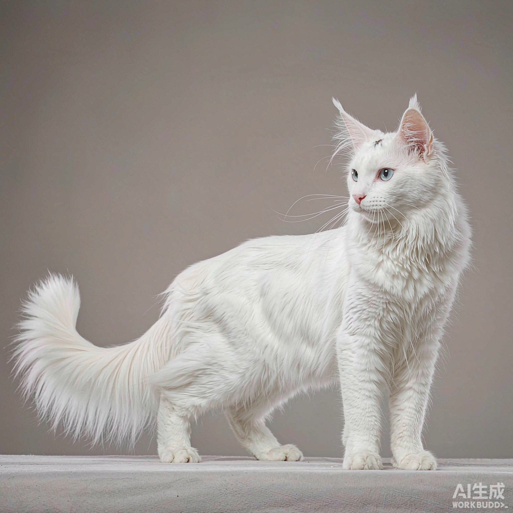 土耳其安哥拉猫：飘逸优雅的白雪仙子